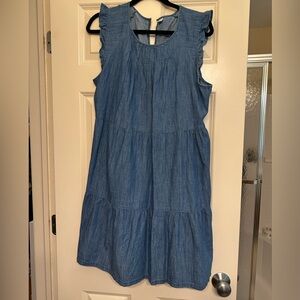 NWOT Old Navy denim swing dress